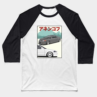 Honda Civic Baseball T-Shirt